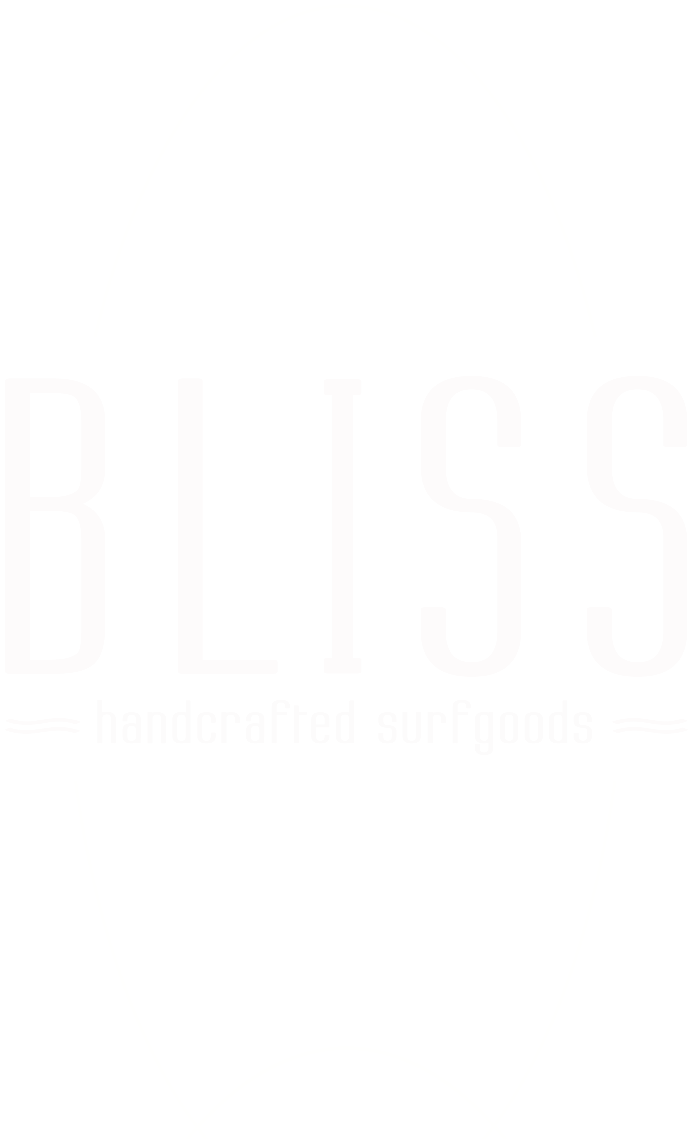Abbildung: Logo Bliss Surfboards weiß